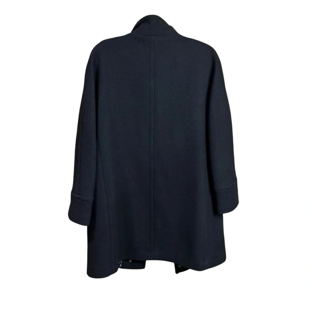 Ellen Tracy Wool Blend Stadium Coat Size